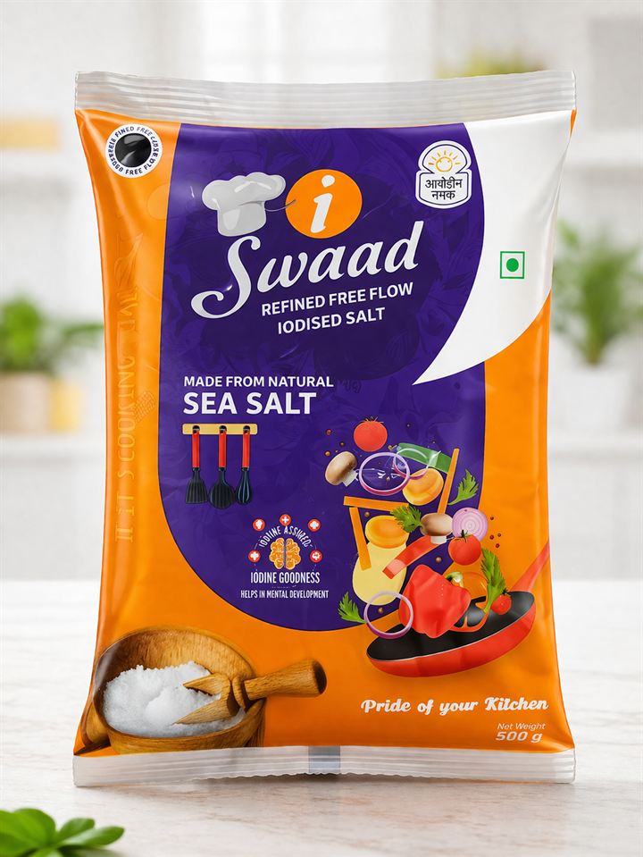 Iswaad free flow salt, 500 g pack